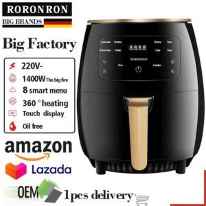 6L Airfryer Silver Crest